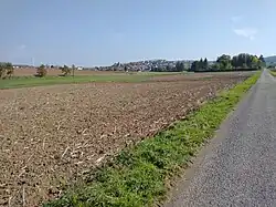 Neubrunn vom Mühlbachtal aus