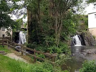 Wasserfall der Enz in Neuerburg
