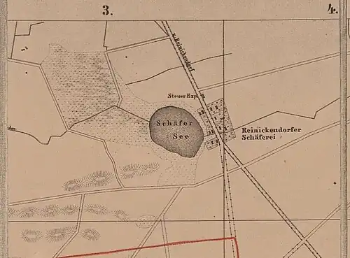 Letztmalige Verkartung der Schäferei, 1866