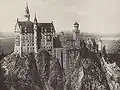 Joseph Albert: Schloss Neuschwanstein, 1886