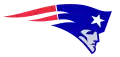 „Flying Elvis“ in Königsblau, Logo der Patriots von 1993 bis 1999