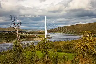 Tana bru Deanu šaldi, Tenon silta