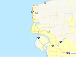 Karte der New York State Route 18F