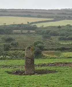 Tremayne Standing Stone in Newbridge