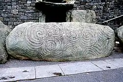 Eingang des Passage Tomb Newgrange