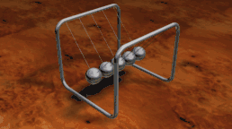 Ein Kugelstoßpendel