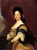 Porträt der Anna Maria Luisa de’ Medici, um 1700, Palazzo Pitti (Galleria Palatina), Florenz