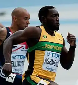 Nickel Ashmeade Rang sechs in 10,06&nbsp;s