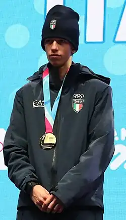 Betemps bei den Olympischen Jugendspielen 2020