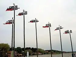 Kurenwimpel im Hafen