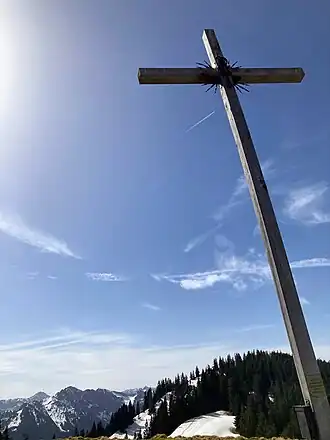 Niederbleick, Gipfelkreuz