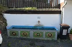 Brunnen in Niederlauken in der Ratsgasse