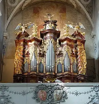 Nenninger-Orgel im Barockgehäuse