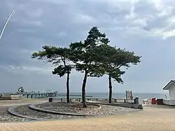 An der Strandpromenade