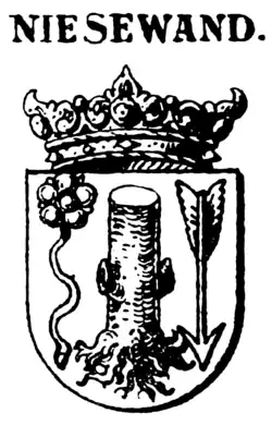 Wappenvariante derer von Niesewand
