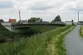 Die Nieuwe Hansbrug, die Dijle bei Keerbergen und Haacht überbrückend.