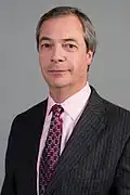 Vorsitzender Nigel Farage (UKIP)