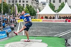 Niklas Arrhenius Rang zwölf mit 59,13&nbsp;m