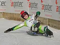 Nina Bučinel bei der EM 2010