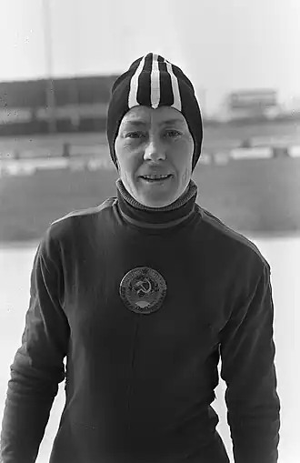 Nina Statkewitsch bei den Weltmeisterschaften 1972