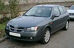 Nissan Almera Fünftürer (2002–2006)