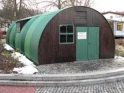 Nissenhütte im Lager Friedland (2018)