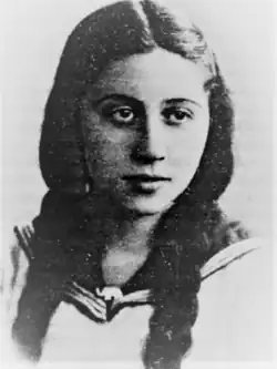 Porträt von Niuta in Zivil