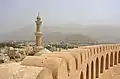Blick vom Turm des Forts auf die Qabus-Moschee