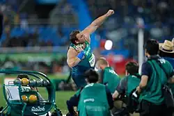 Darlan Romani schied mit 19,86&nbsp;m in der Qualifikation&nbsp;aus