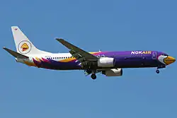 Boeing 737-800 der Nok Air