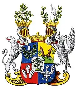 Freiherrliches Wappen (1752)