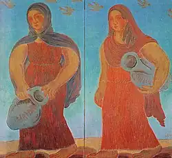 „Wasser holende Frauen“, 1925