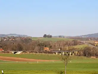 Nonnenberg, in der Bildmitte