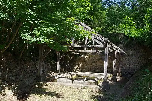 Das alte Lavoir von Nontron