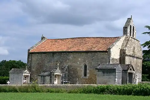 Romanische Kirche Saint-Jean in Nontronneau