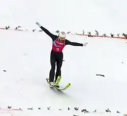 Jan Andersen beim Einzelwettbewerb