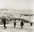 Wintersportler bei Normafa (1936)