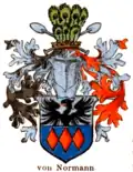 Variante des Stammwappens der Normann