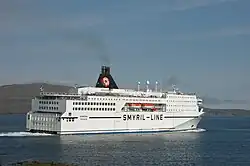 Die Norröna nahe Streymoy