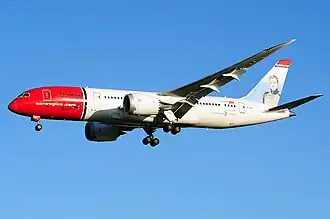 Boeing 787-8 der Norwegian Air Shuttle
