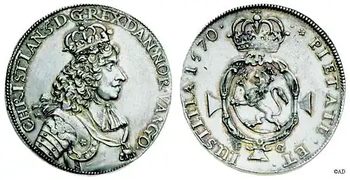 Specie-Daler von 1670