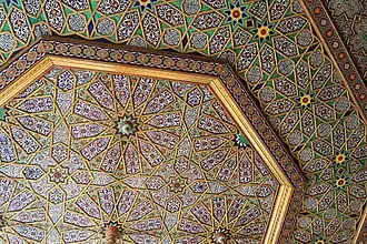 Detail der Deckengestaltung