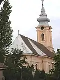 Die katholische Kirche der heiligen Klara von Assisi.