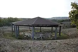 Der heilige Brunnen der (abgetragenen) Nuraghe Irrù