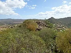 Westseite der Nuraghe