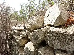 Östliche Außenmauer