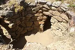 Zentrale Kammer mit Nische