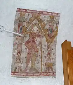 Malerei über der Orgel[6]