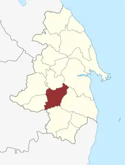 Lage des Ørbæk Sogn in der Nyborg Kommune