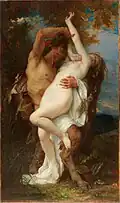Alexandre Cabanel: Nymphe und Satyr